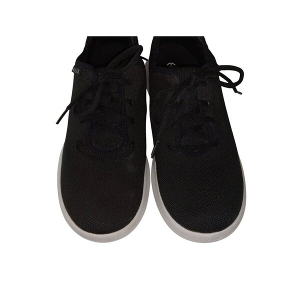 Kizik Madrid Eco Knit Shoes Sneakers Mens Size 7 Black Fabric Casual Lace Up - Picture 3 of 12